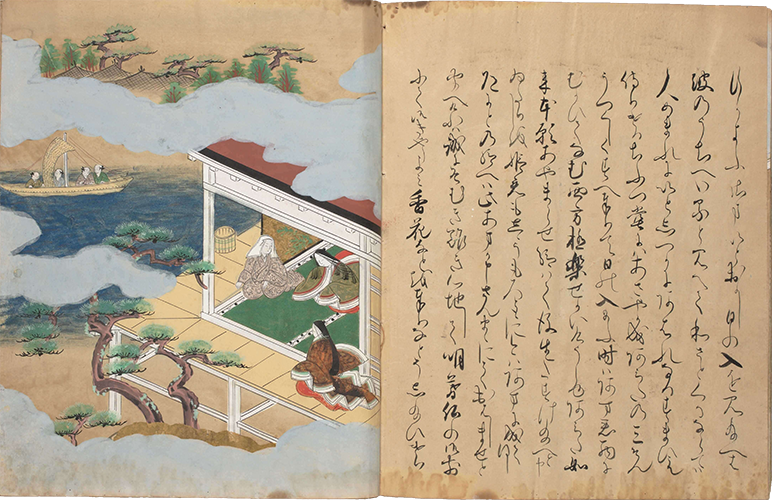 住吉物語 江戸前期写　大本３冊