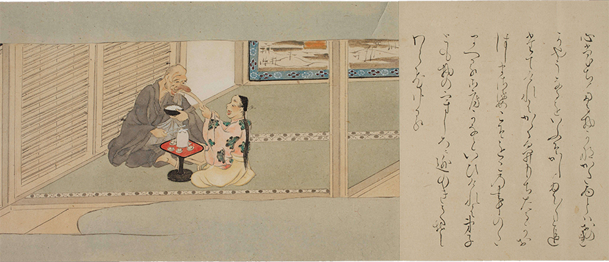 宇治拾遺物語 明治18年（1885）写 巻子本1軸