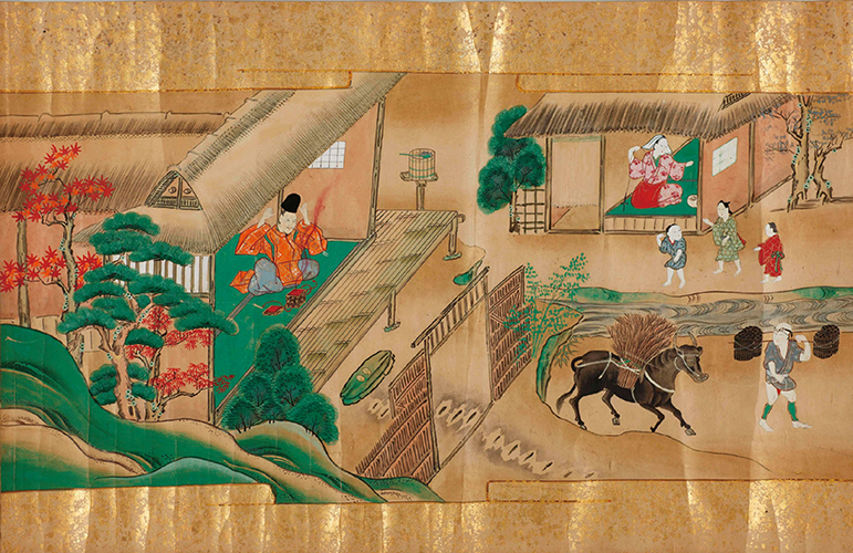 浦島太郎 江戸前期写 巻子本1軸　奈良絵本