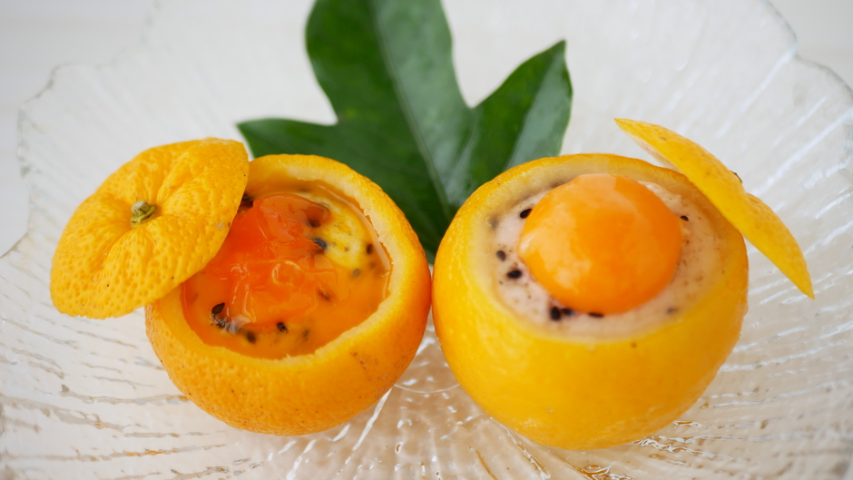 新感覚!とろ~り卵の柚干卵