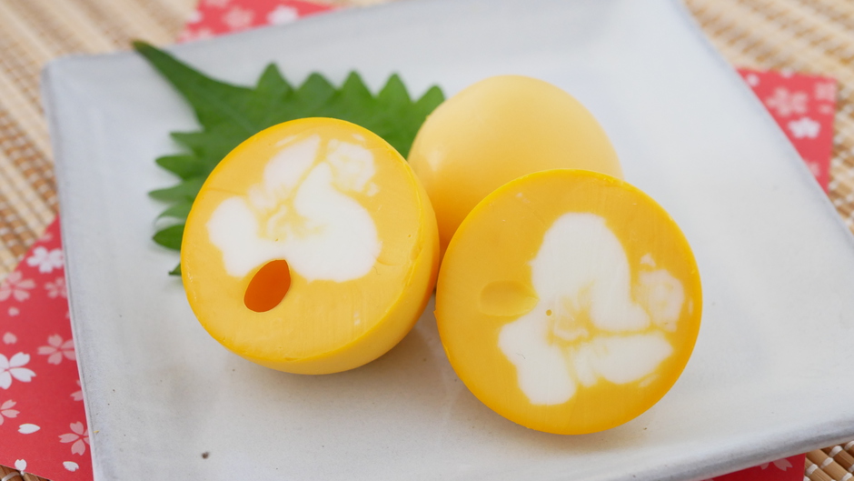世界に一つだけの黄身返し卵
