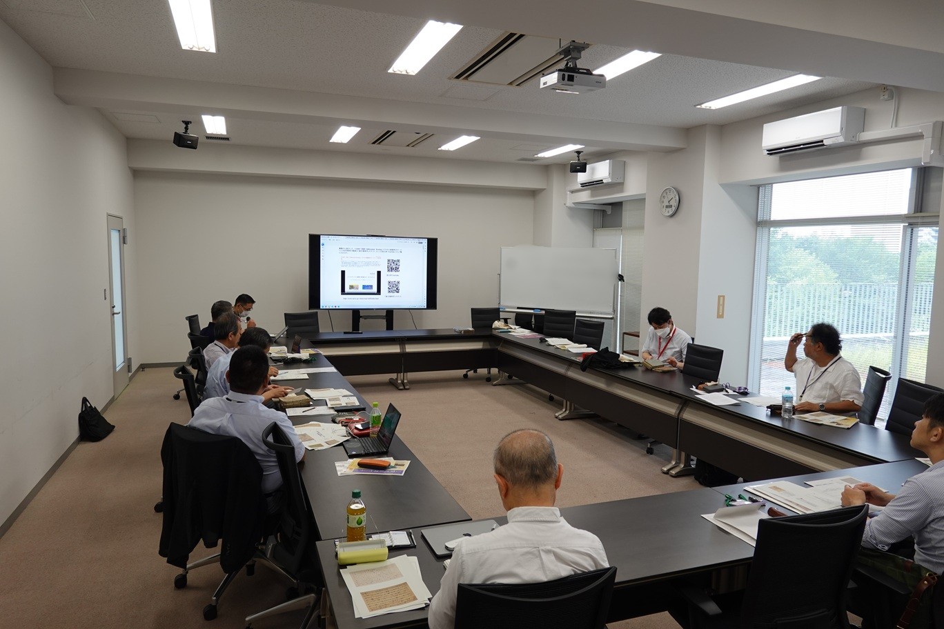 写真２：研究会の様子